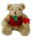 Christmas Golden Holiday Voice Recordable Bear