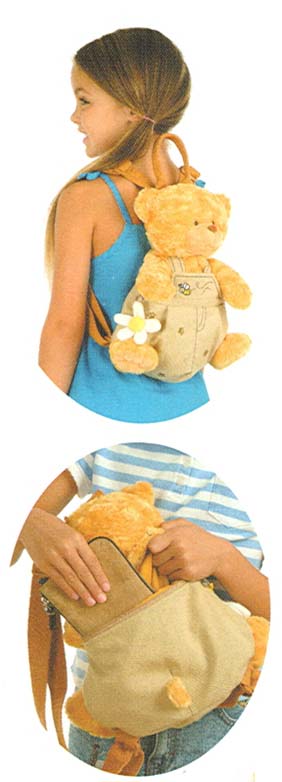 Paco Voice Recordable Backpack Bear