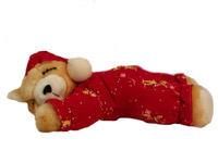 Snowflake Cubby Voice Recordable Bear